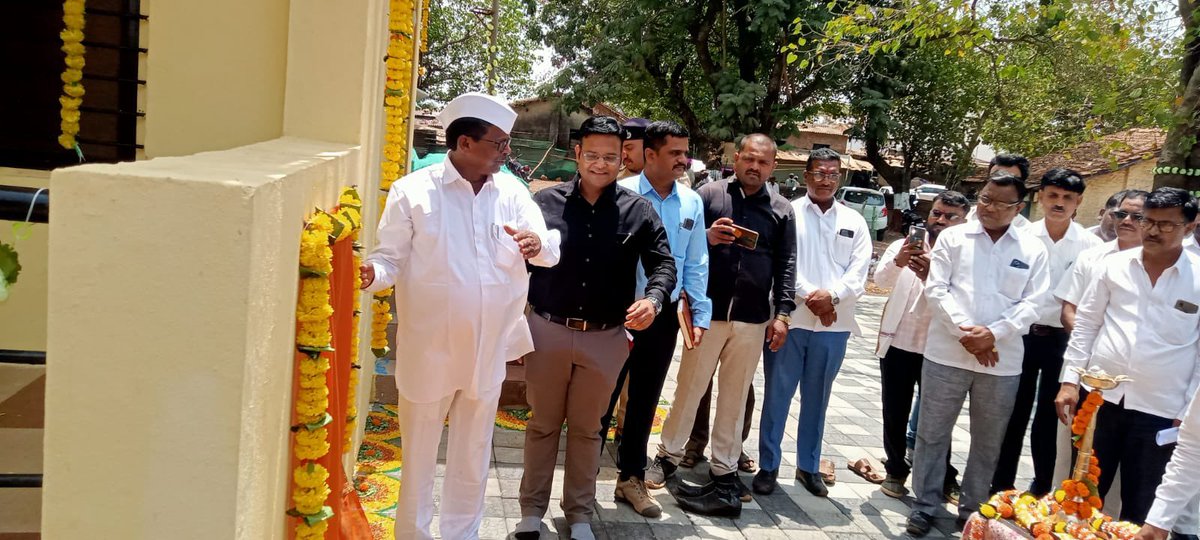 pankaj_ifs's tweet photo. Inauguration of Quarter (under Maha-CAMPA) for Frontline staff (Round Officer) was done by Hon’ble Deputy Speaker of Legislative Assembly, Sh Narhari Zirwal ji on 5th June 2022 (World Environment Day) @Nanashi 
@InfoNashik @MahaForest @moefcc @CMOMaharashtra https://t.co/NDSAUWjxds