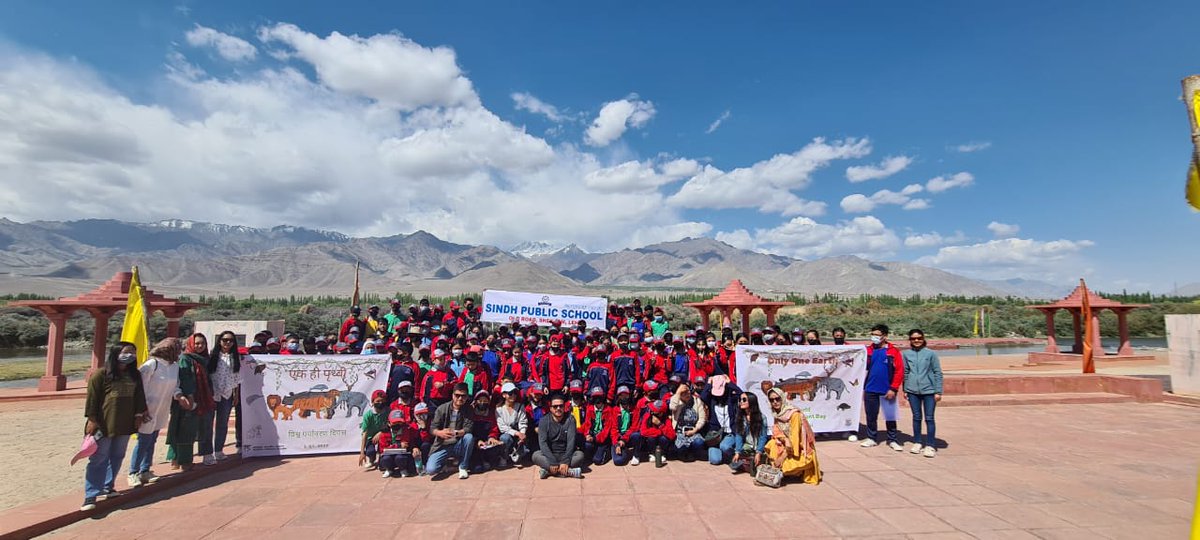 wii_india's tweet photo. Site – 1: Ladakh 
Reporting from # 75 Sites #India@75 #8YearsOfClimateCommitment #WorldEnvironmentDay #OnlyOneEarth #AmritMahotsav @moefcc @AmritMahotsav @SPYadavIFS @lg_ladakh https://t.co/wILmgHmY7u