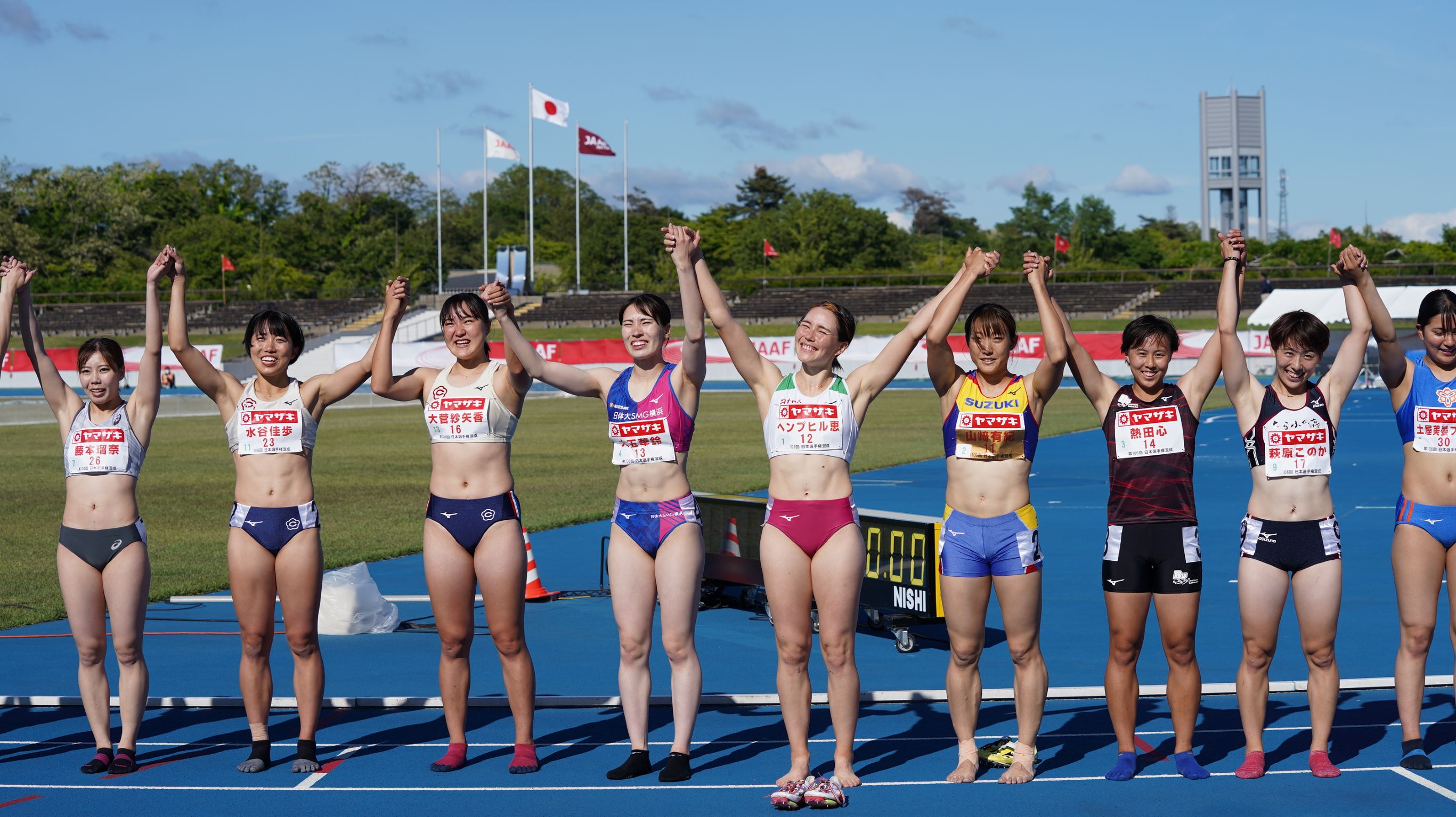 Athlete News 第106回日本陸上競技選手権 混成競技 女子七種競技 大団円 日本選手権混成 T Co Eimzmhqfsn Twitter