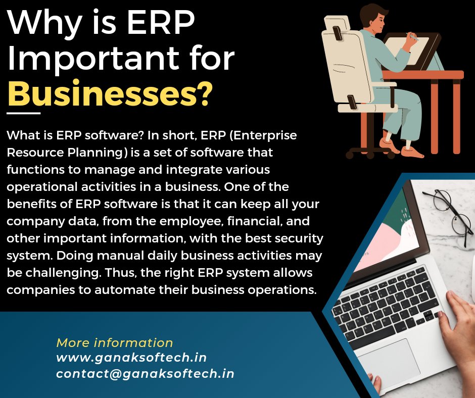 GanakSoftech's tweet photo. An erp system that will make your business run like clockwork..
.
.
#erp #software #business #erpsoftware #technology #crm #sap #o #erpsystem #erpsolutions #ecommerce #odoo #erpsolution #accounting #ocd #cloud #clouderp #saphana #sapbusinessone #dynamics #pos #m #finance https://t.co/Txd7zmbFXJ