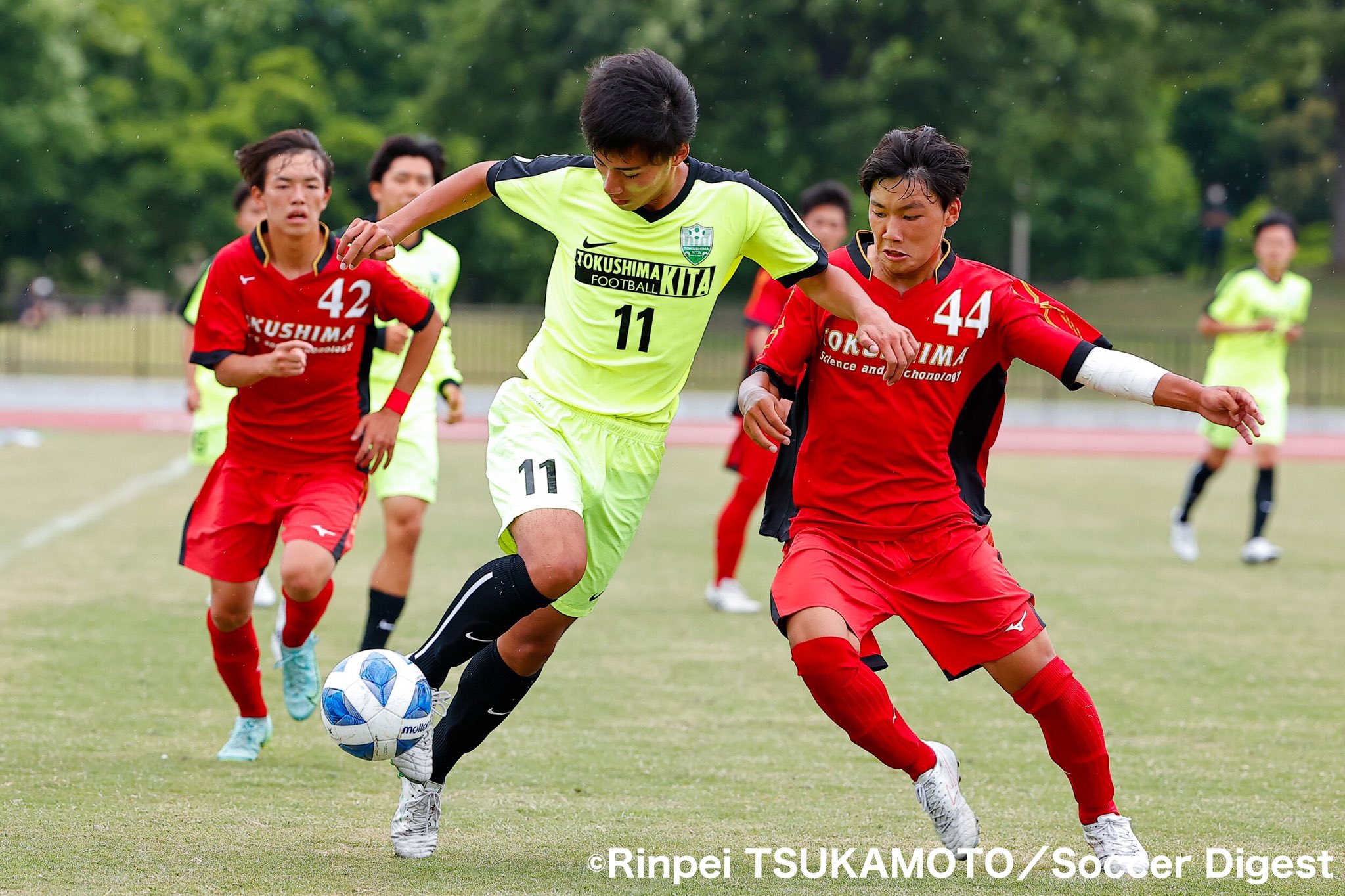 サッカーダイジェスト フォトギャラリー インターハイ予選 徳島県準決勝 徳島北０ １徳島科学技術 徳島 科学技術が全国への切符掴む 徳島北から１点守り切る T Co 2scpgf5t2x インターハイ 高校サッカー 徳島北 徳島科学技術