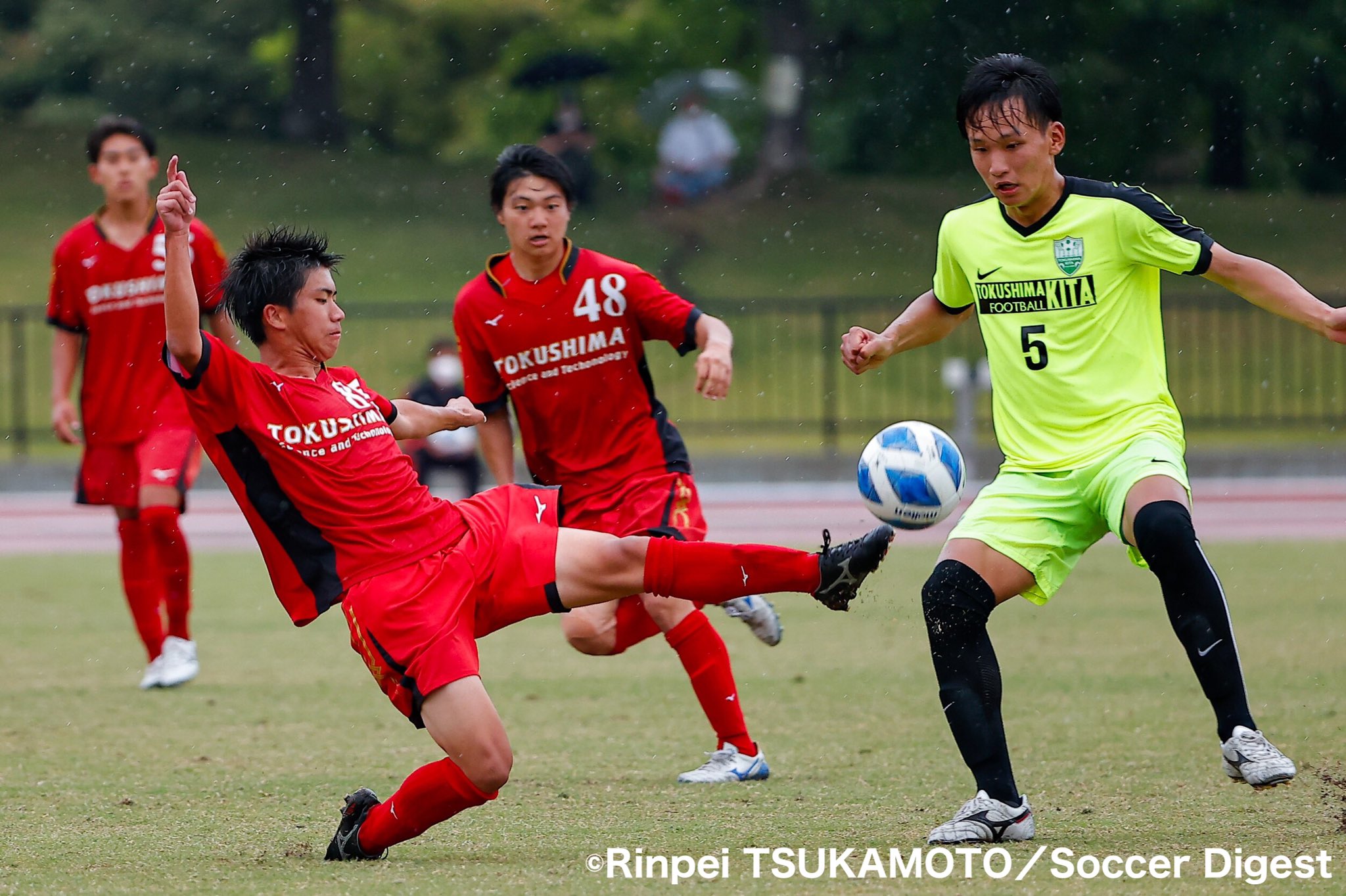 サッカーダイジェスト フォトギャラリー インターハイ予選 徳島県準決勝 徳島北０ １徳島科学技術 徳島 科学技術が全国への切符掴む 徳島北から１点守り切る T Co 2scpgf5t2x インターハイ 高校サッカー 徳島北 徳島科学技術