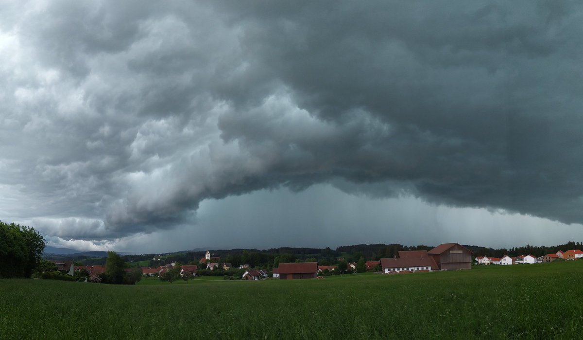 #Gewitter Durchzug #Bodensee #Allgäu