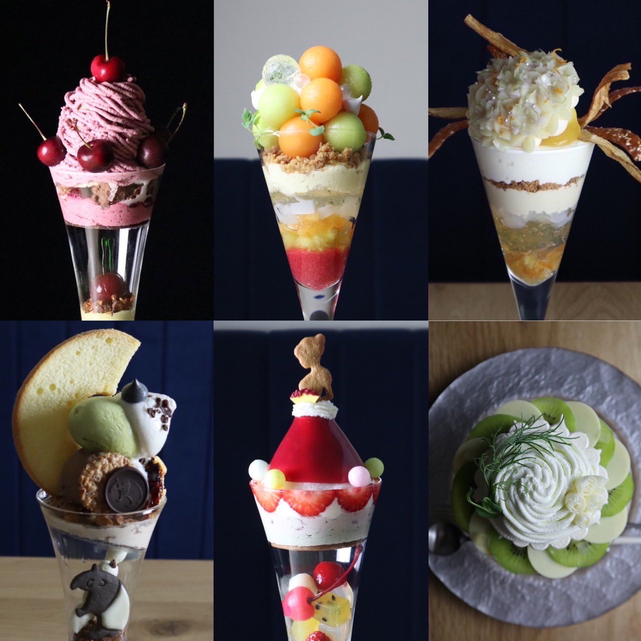夜パフェ専門店bel 東京3店舗 大阪です 夜パフェ専門店 Parfaiteria Pal 心斎橋 只今のパフェ アメリカンチェリーとピスタチオ Mero Mero 紫陽花パフェ Annabelle Hydrangea 鈴蘭 チョコミント 三代目あんみつ姫