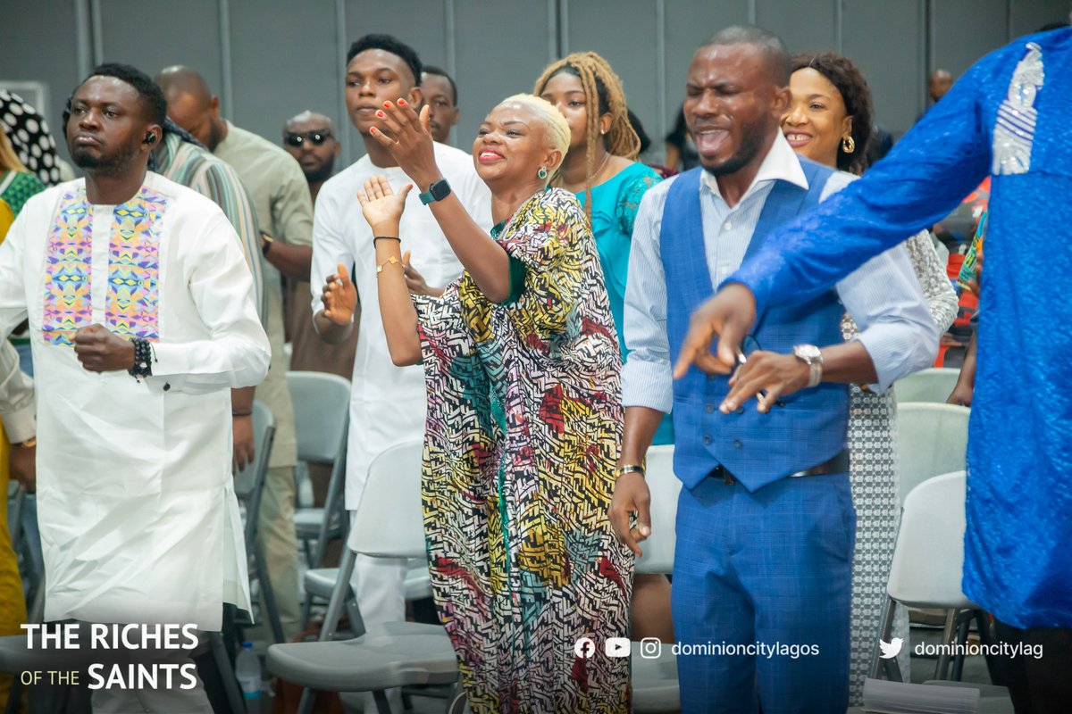 dominioncitylag's tweet photo. ....And forever and ever, we'll give our praises to YOU.
The Joy in His presence knows no bound.
#Dominioncity
#DCLagosHQ
#PraiseHighlights
#SundayService https://t.co/fdyLBBftNs