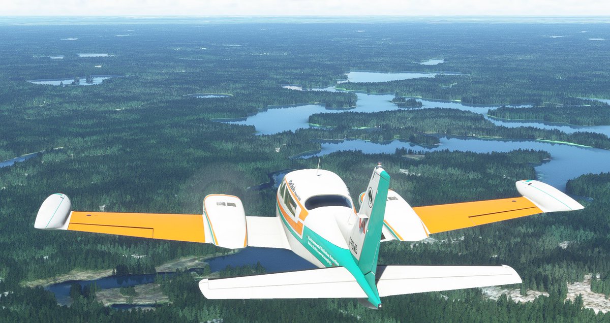 Dreamsofwings1's tweet photo. Heading west from Yellowknife in the superb @MilvizInc C310R sporting this fantastic repaint of @BuffaloAirways C310Q C-FGWE by @Canuckshaw and available on https://t.co/vNHirMTSOf
#cessna #cessna310 #buffaloairways #icepilots #icepilotsnwt #twinengine #milviz #aircraft #avgeek https://t.co/QrRJ0cWzAz