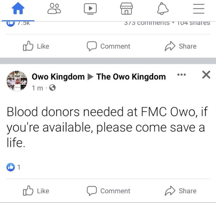 Oluwafunnmi's tweet photo. Save a life🙏🏽🙏🏽🙏🏽 https://t.co/j1qv4HjWjB