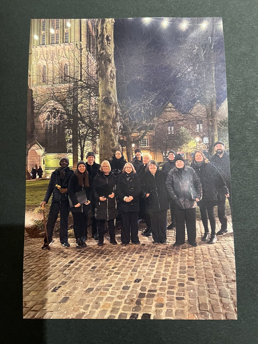 thenitinsawhney's tweet photo. Very proud of this card I received from my work on #ghostsintheruins televised by #bbc4tv last week… From @ChoirwithNoName whose members all have lived experience of homelessness. They were magical. https://t.co/8eUDMdLiqS