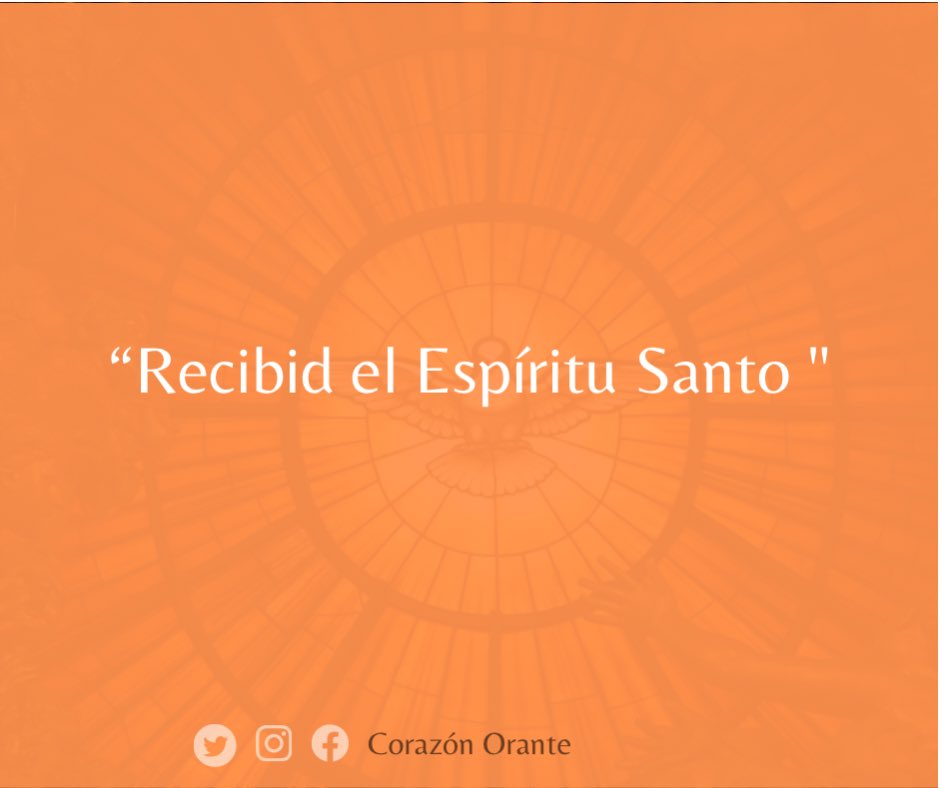 corazon_orante's tweet photo. El Espíritu que «insufló» en ellos les otorgaba discernimiento, alegría y poder para perdonar los pecados a todos los hombres. https://t.co/qP5uHK8V0b