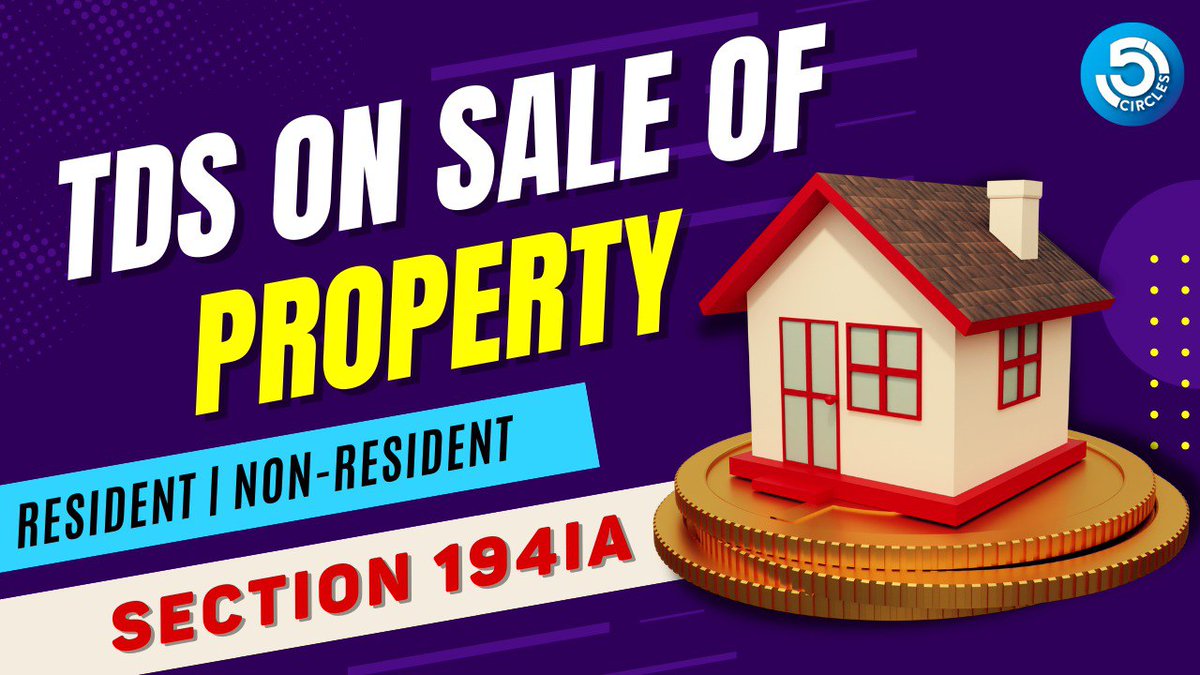 Rahul_Saraoge's tweet photo. #YouTube_Update:

#IncomeTaxPlanning Video Series New Episode :👇👇

✅Title - TDS on SALE of Property | Section 194IA | Form 26QB

https://t.co/6MeXusoDu8

#tdsonproperty
#form26qb #section194ia #tds #taxsaving #5circles #saveincometax https://t.co/vuHHRThnwR