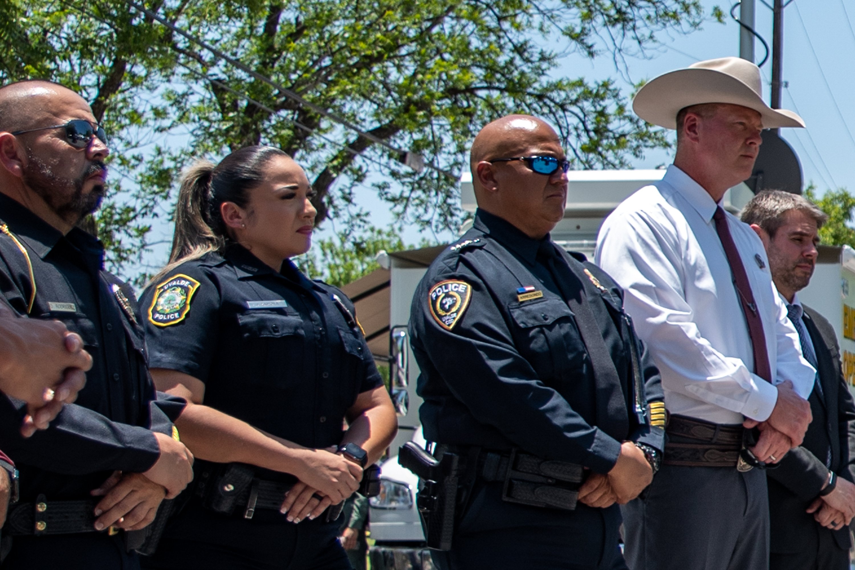 The Uvalde school police chief is facing calls for accountability / Twitter