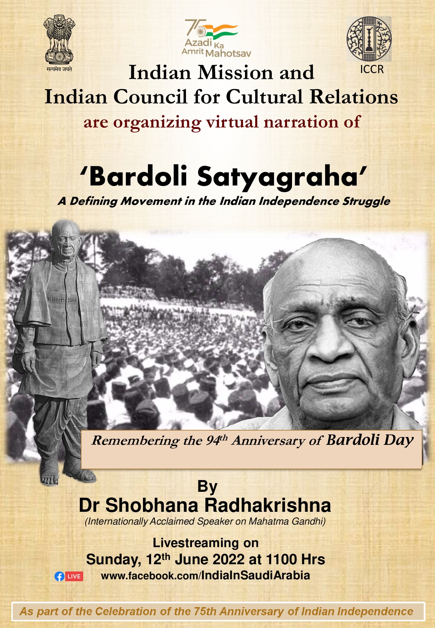 India in Saudi Arabia on Twitter "On the occasion of 94th anniversary of Bardoli Satyagraha led