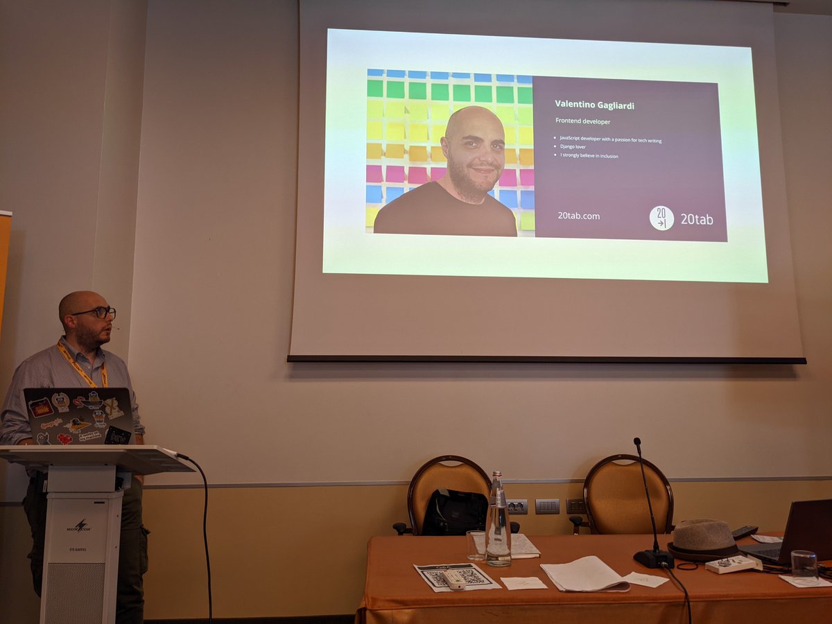 Paolo Melchiorre @paulox@fosstodon.org (@pauloxnet) on Twitter photo I'm attending the talk "Leaflet on steroids with Django" by Valentino Gagliardi <a href="/gagliardi_vale/">@gagliardi_vale@fosstodon.org</a> at PyCon Italia 2022 🐍
Interesting approach to use #Leaflet with #GeoDjango to speed up maps loading
CC <a href="/20tab/">20tab</a> <a href="/LeafletJS/">Leaflet</a> <a href="/pyconit/">PyCon Italia</a>
#PyConIT2022 🇮🇹 I'm attending the talk "Leaflet on steroids with Django" by Valentino Gagliardi <a href="/gagliardi_vale/">@gagliardi_vale@fosstodon.org</a> at PyCon Italia 2022 🐍
Interesting approach to use #Leaflet with #GeoDjango to speed up maps loading
CC <a href="/20tab/">20tab</a> <a href="/LeafletJS/">Leaflet</a> <a href="/pyconit/">PyCon Italia</a>
#PyConIT2022 🇮🇹