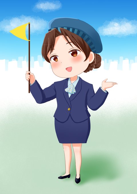 バスガイドのtwitterイラスト検索結果