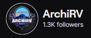 Archipelagoes's tweet photo. Yoo just hit 1,300 followers on twitch today! Shoutout to everyone that's helped my get this far. Streaming is something that I love doing and hope I can continue doing it for a while. https://t.co/NRYokCYxn8