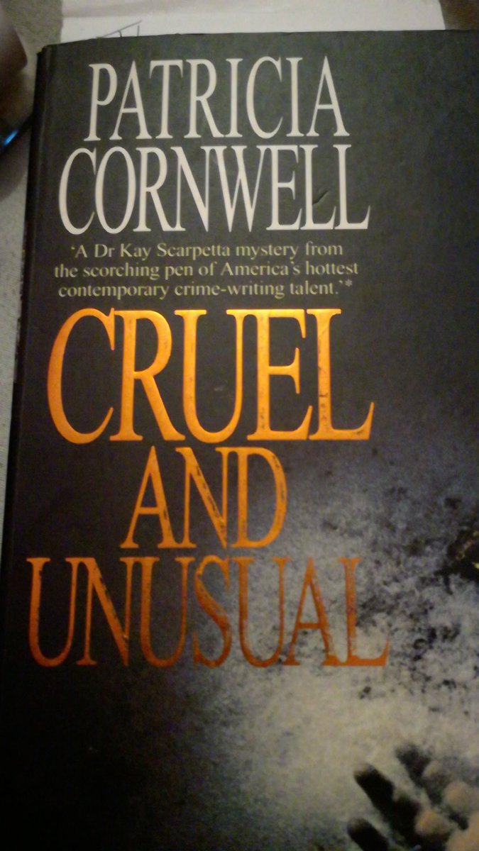MyBPDdiaries's tweet photo. Today's choice of book for work @1pcornwell ♥️ https://t.co/2S1hdYwM8C