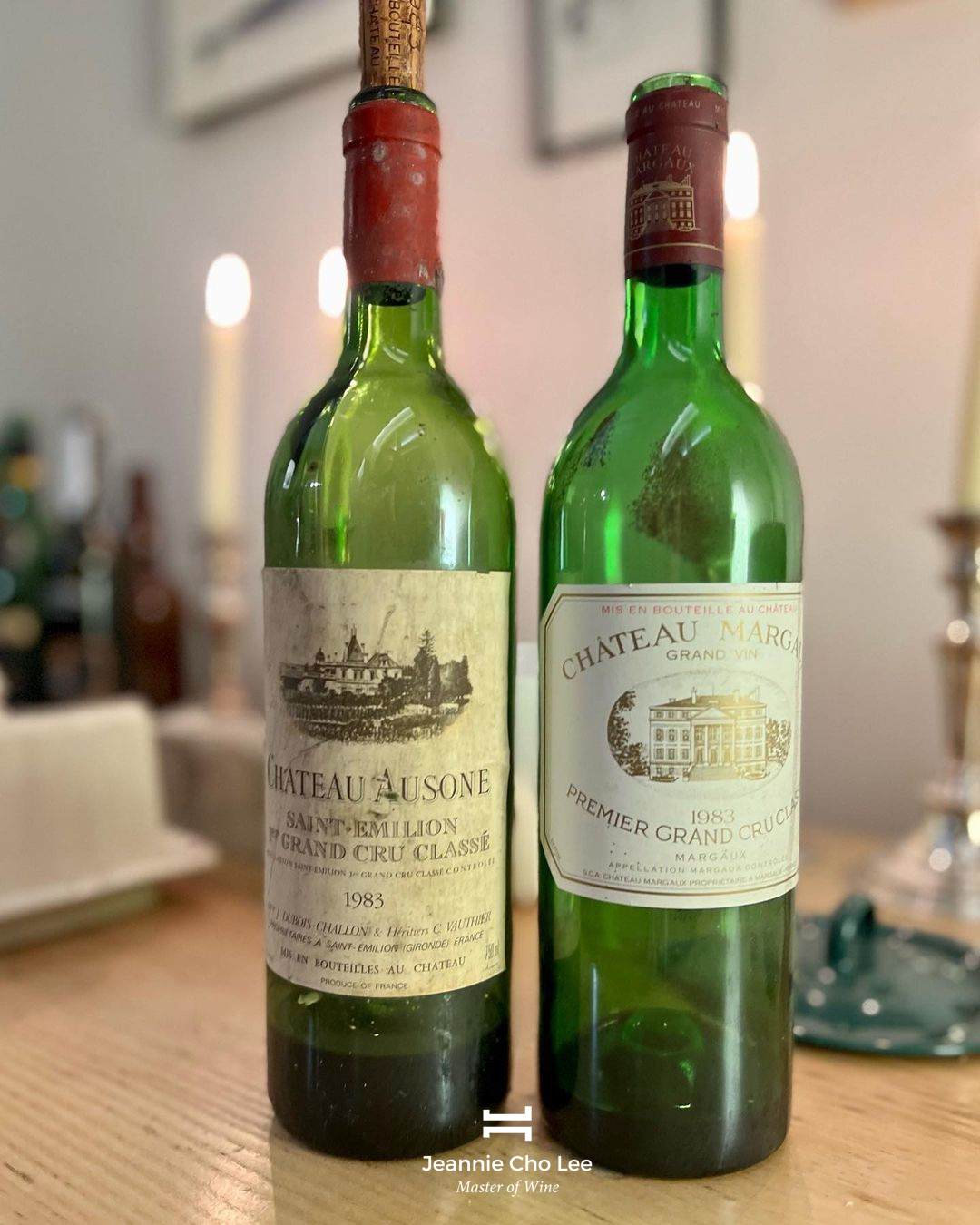 Jeannie Cho Lee MW on X: Really enjoyed a 1983 themed evening - revisiting  some of the great wines from this under-rated vintage was fun; my favorite  was the beautifully layered Margaux