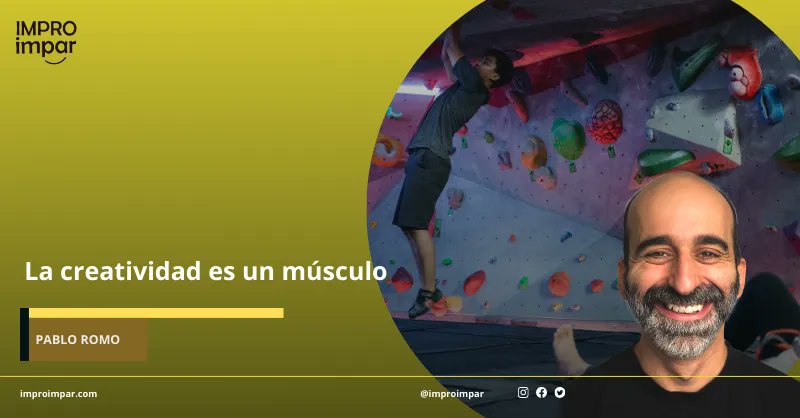 improimpar's tweet photo. ¿Listo para poner en forma tu creatividad? Pablo Romo nos enseña en este artículo 3 ejercicios para entrenarla.
https://t.co/ih1T1SyrDX
#creatividad #aprendeimpro https://t.co/NNWjAaggDR