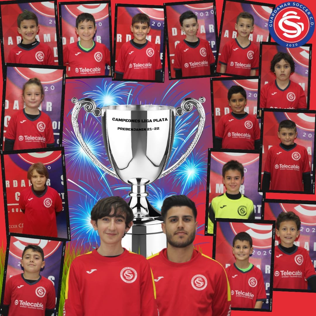 Guardamar_CD's tweet photo. CAMPEONES
LIGA PLATA PREBENJAMIN
                  21-22

        ❤️ FELICIDADES 💙 https://t.co/iVR1lCUgFl