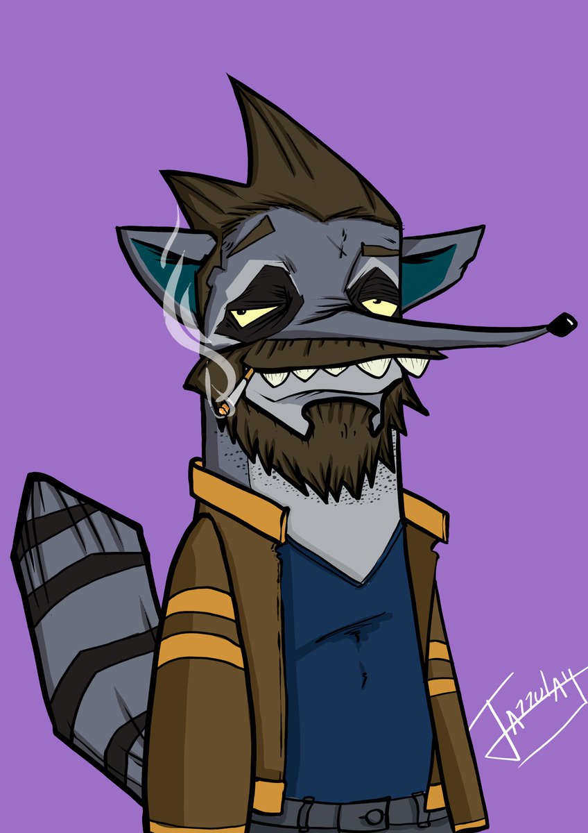JazzulayArt's tweet photo. Fun fact: Raccoons are called 'Wash bears' in Dutch. With my sleep schedule, nighttime living, and dark circles under my eyes, I've always loved the little trash pandas so I had to draw myself as fanart for @RRacoonClub Awesome art style, awesome Raccoons! #REKMI #fanart #art https://t.co/QA0KR4xhzl