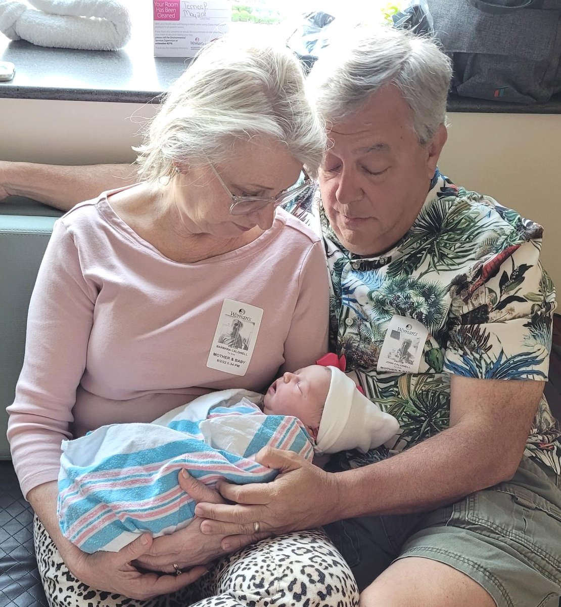 Our new granddaughter, Rebecca Anne Hewitt.