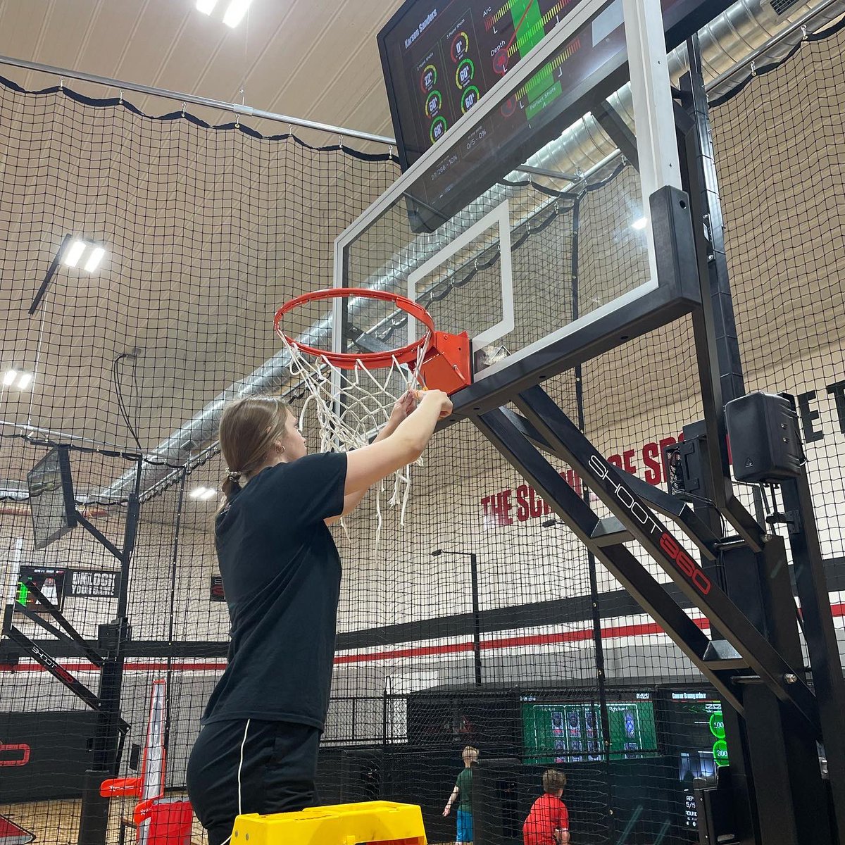 Shoot360Fargo's tweet photo. Congratulations to current @WFSheyenneGBB and @shoot360fargo member Karson Sanders for surpassing 10K Shots Made‼️ She is always in the gym improving her craft‼️ Way to go, Karson‼️#shoot360fargo #unlockyourgame #splashmetertraining @nodakbasketball https://t.co/fJLMXbT8es