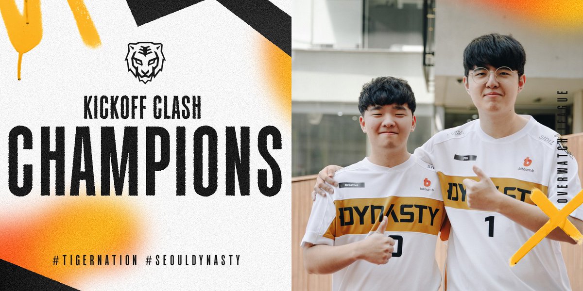 SeoulDynasty's tweet photo. 📍 Kickoff Clash Tournament Finals | vs PHI

“THE KING IS BACK” 👑

Seoul Dynasty is your champion for the OWL 2022 Kickoff Clash!
Thank you for showing out today #TigerNation, see you again soon!

#SeoulDynasty #OWL2022 https://t.co/hBwmqzywgJ