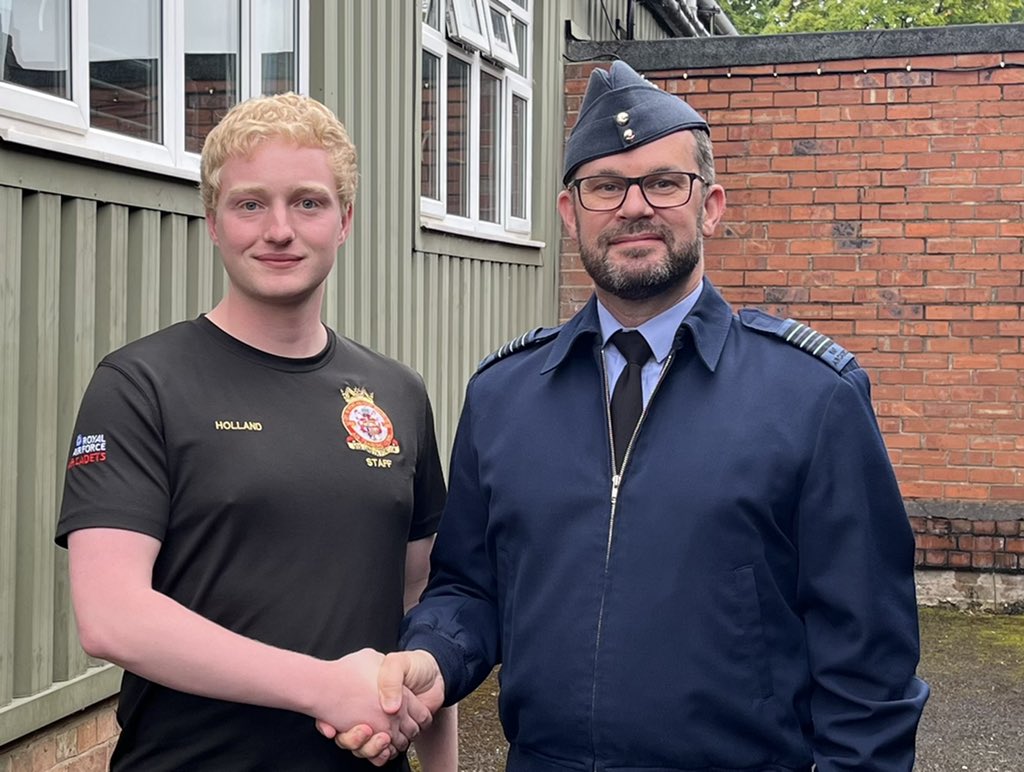 Today I acted as President of my last Wing SNCO Selection Board alongside Sqn Ldr O’Dell and the Wing Warrant Officer.

Delighter to confirm that CI Dan Holland 388 Sqn was successful and will be back in light blue soon.

Well done Sgt Holland RAFAC !