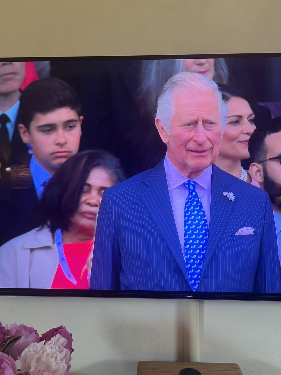 Can someone please wake the lady up Sat behind Prince Charles! 🤦🏻‍♀️ #historicevent #PlatinumJubileePageant