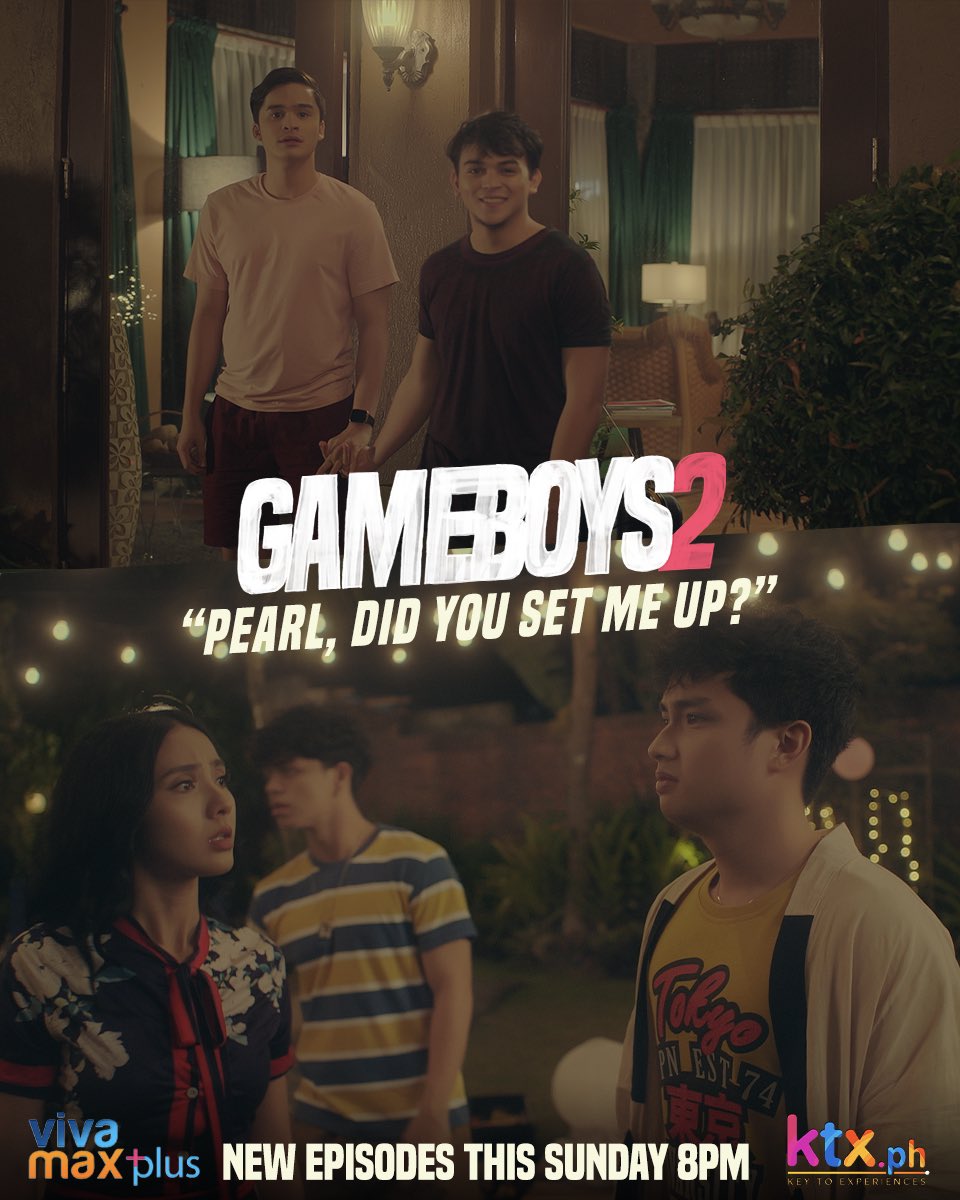#Gameboys2 EP 5 and 6 now available!

EP5: Chip on the Shoulder | EP6: Bad News
@KtxPH @vivamaxplus