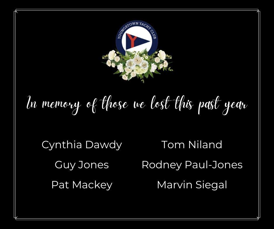 YYachtClub's tweet photo. "As long as there is love and memory, there is no true loss." 

With Commissioning Day behind us, we start another season at YYC remembering those we've lost this past year and the impact they've had on the lives of so many. 
#todayandalways https://t.co/tXPy0AG8wR