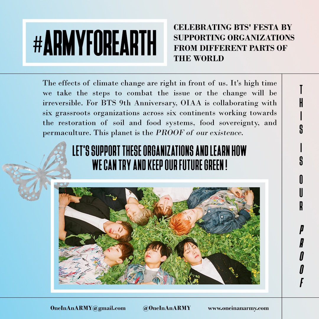 One in an ARMY Charity Project💜 tweet media