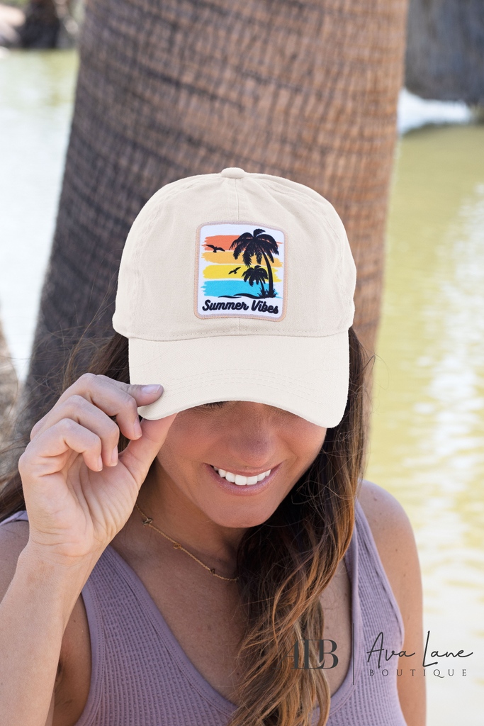 Summer vibes baseball hat from our new 