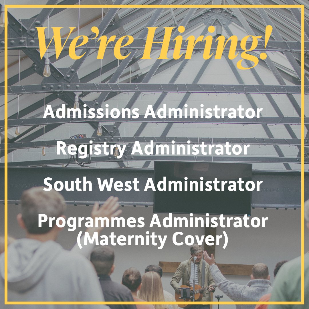 stmellitus's tweet image. Application deadlines are approaching for several opportunities to join our brilliant team. We are a passionate and dedicated team helping equip those seeking to love their communities and know God better. 

Come and Join us! stmellitus.ac.uk/jobs