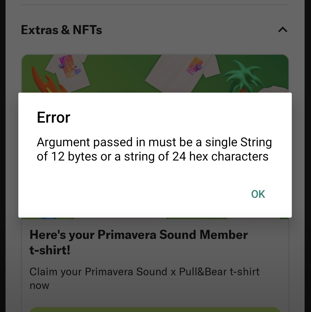 Software Engineering at its best. Can't redeem a t-shirt 😂 <a href="/Primavera_Sound/">Primavera Sound</a>