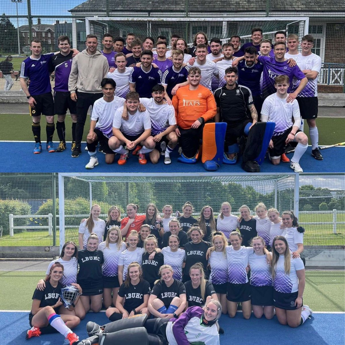 LBUHC's tweet image. Last weekend we welcomed back former LBUHC members to relive their university hockey days. The alumni team won the men’s game 10-8 while the students won the ladies’ game 3-0.

Thanks to everyone who came back it was great to bring back alumni day and see so many old faces! #UTB