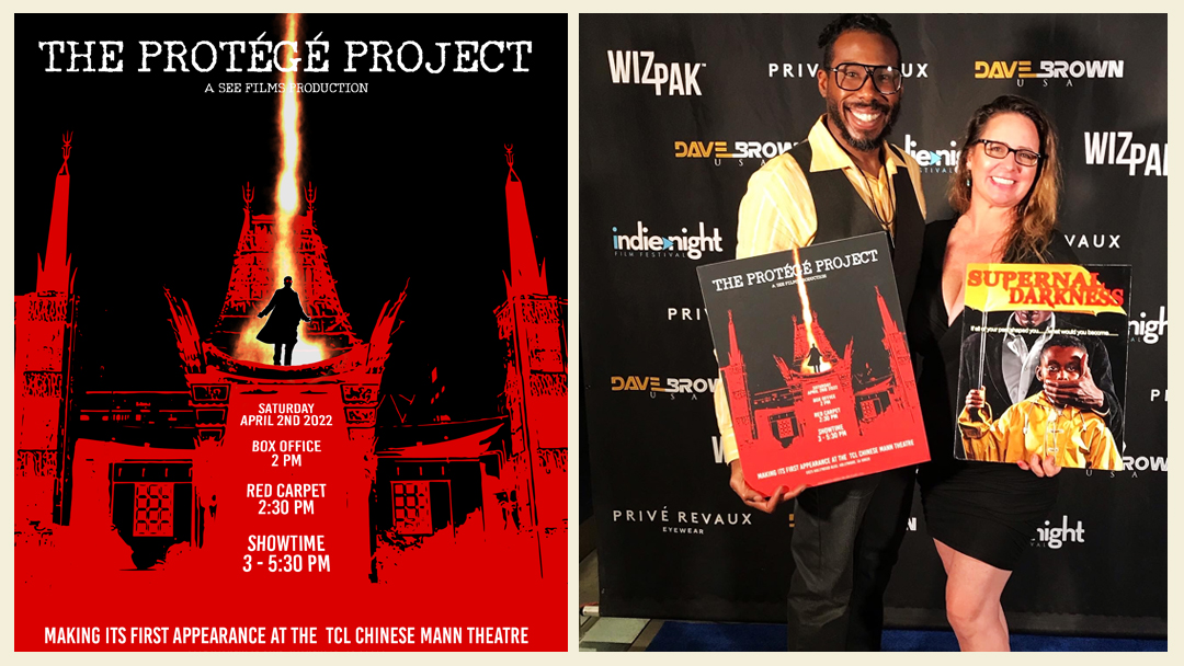 see_films's tweet photo. Looking back to the month of April, we had our Protégé Project screening for the first time at the iconic Chinese Mann Theatre in Hollywood CA. Were you there?
#Indiefilm #filmshort #protegeproject #SEEfilms #lovierayjohnson #geek #indiefilmaking #indiefilm #ChineseTheatres https://t.co/WciNgLZI9f