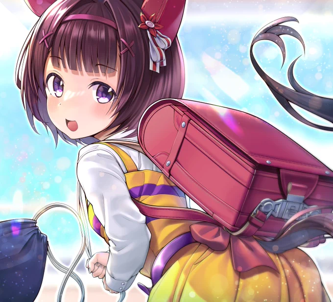 ニシノフラワーちゃん描きましたあああああああああ!!!!!!!! 