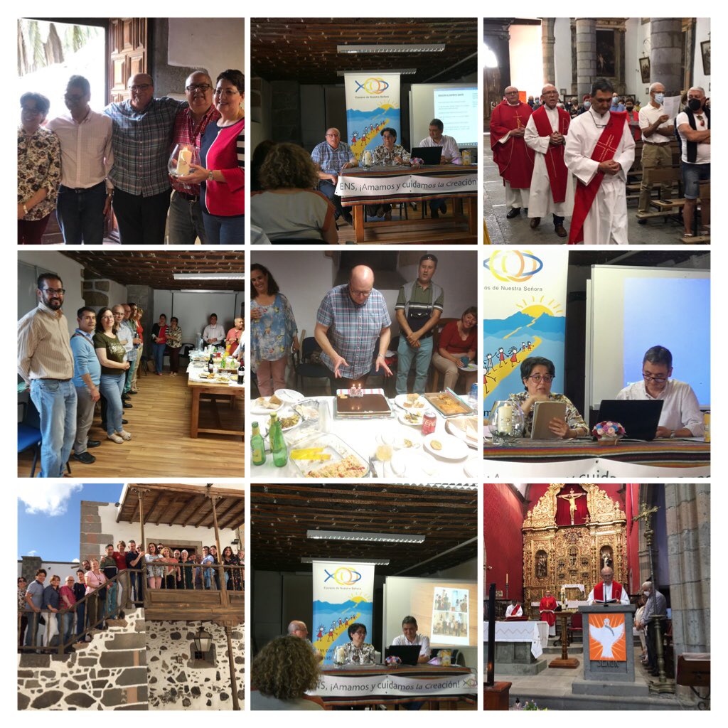 Ayer fue nuestra clausura de curso. Se despidieron nuestros responsables 19-22 y damos la Bienvenida a los nuevos Responsables. Tuvimos una Eucaristía preciosa y una cena compartida