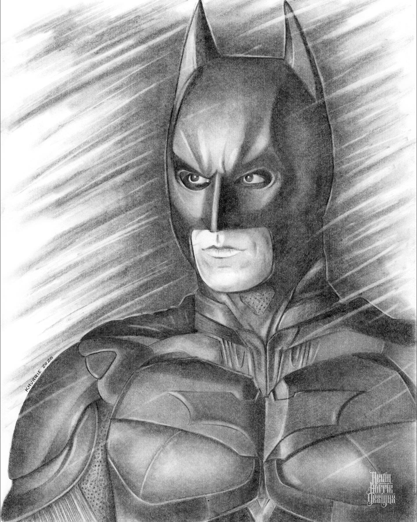Batman Sketch #1 (2022) – Bill Sienkiewicz Art