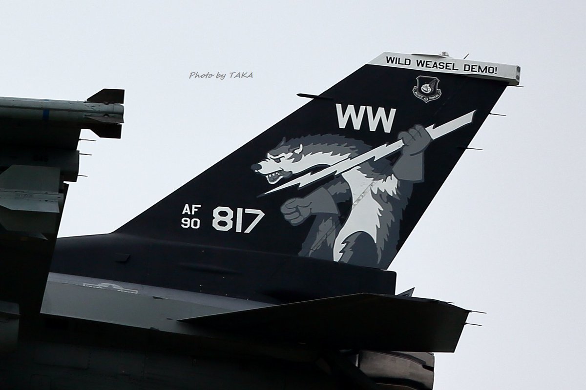 PACAF VIPER DEMO TEAM WILD WEASEL DEMO ! ホビーマスター商品化熱望🤘