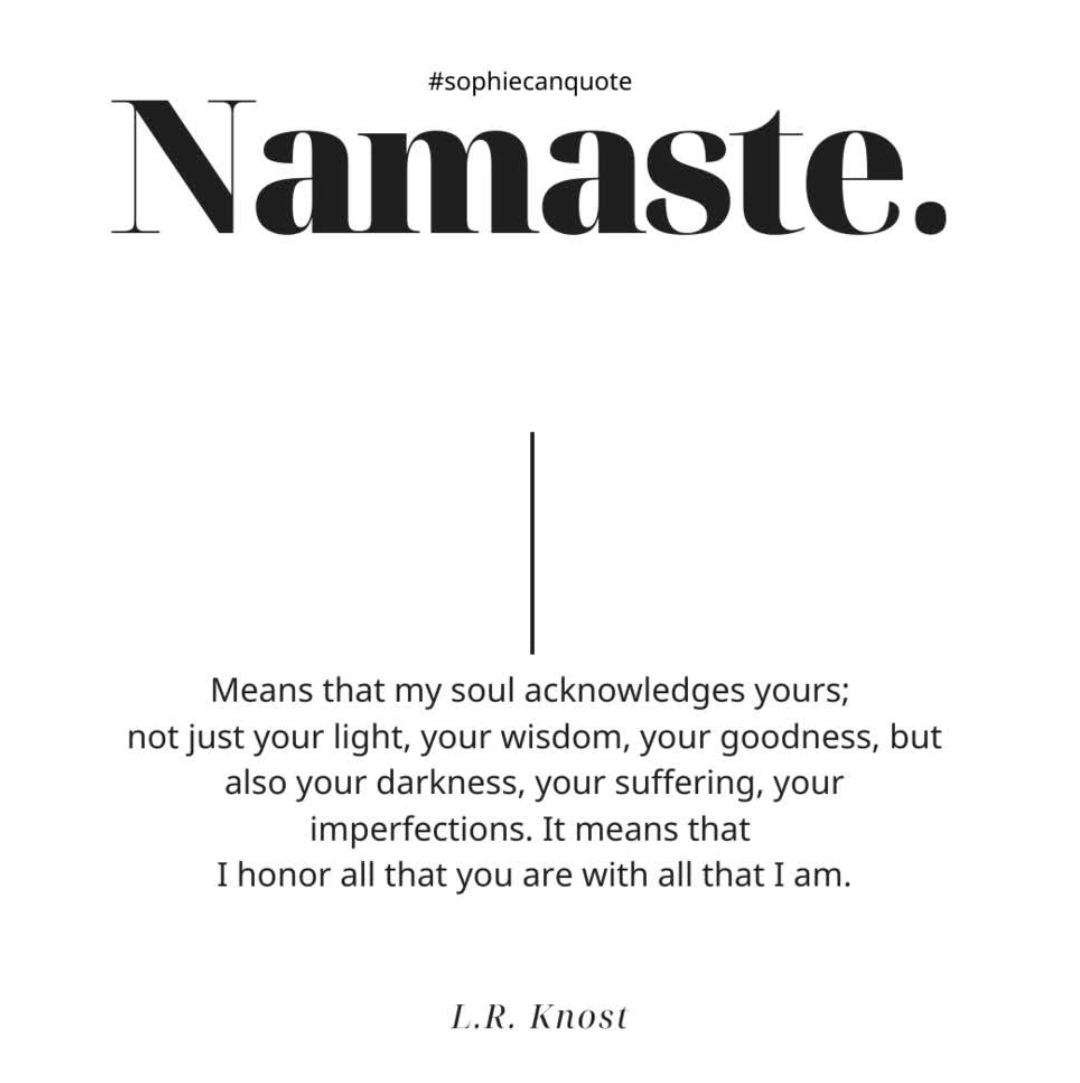 #Namaste 🙏💚