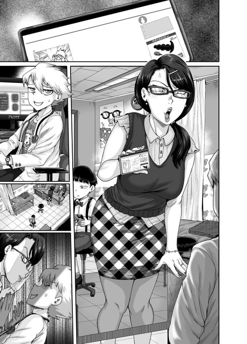 今月末に公開予定の新作オリジナル漫画サンプルです!性格キツいデカ尻モンペアをアナルで調教しちゃうぞ～♥New original manga (with LOTS of anal stuff) coming soon...♥ 