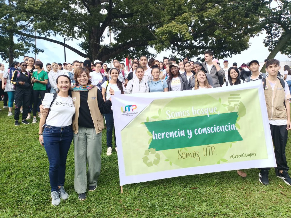 Hoy en la conmemoración del día mundial del medio ambiente, salimos a caminar en torno a una sola tierra.

¡No hay planeta b!

#UTPereira #UTPAvanza #SoloEnLaUTP #DiaMundialdelMedioAmbiente <a href="/CarderRisaralda/">CARDER Risaralda</a> <a href="/Gob_Risaralda/">Gobernación de Risaralda</a> <a href="/Alcaldiapereira/">Alcaldía de Pereira</a> <a href="/AlcaldiaDosq/">Alcaldía de Dosquebradas</a> <a href="/AseoPereira/">Empresa Aseo Pereira</a> @aguasyaguas