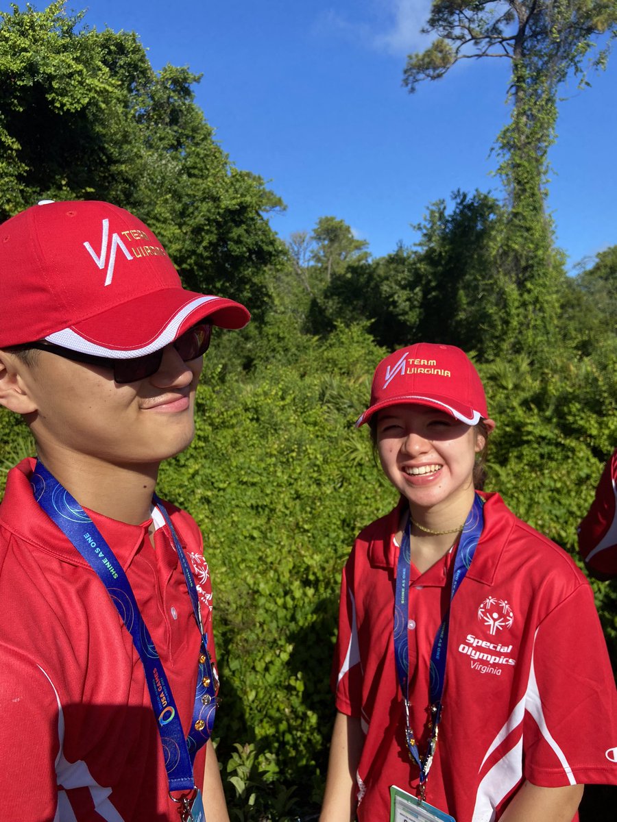 Team Virginia is at the Special Olympics USA Games! Opening ceremonies are today on ESPN at noon!