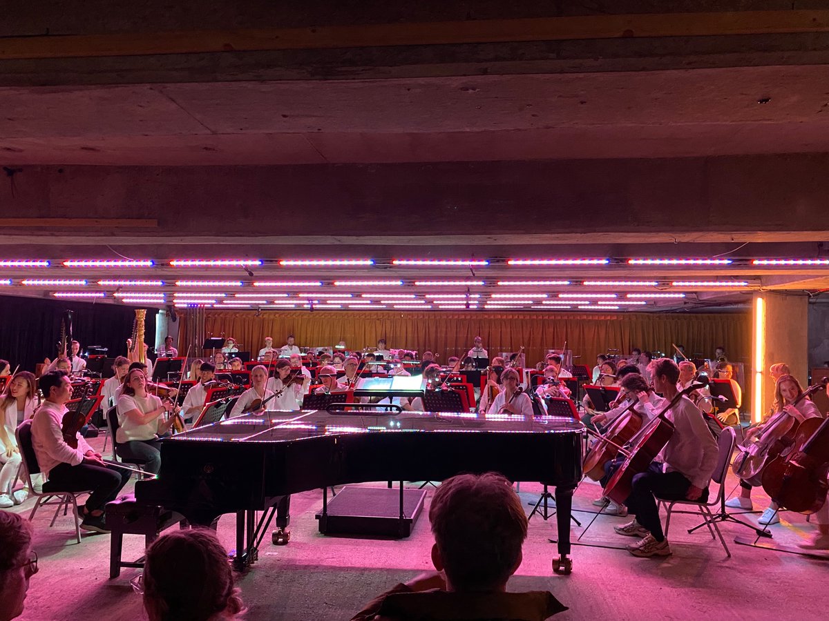 Alice Rawsthorn (@alicerawsthorn) on Twitter photo The wonderful musicians of the Philharmonia Orchestra preparing for a magical Scriabin spectacular on the opening night of the 2022 Live Programme at <a href="/BoldTendencies/">Bold Tendencies</a> in a concrete multi-storey car park in Peckham. Thank and WOW! Hannah Barry. boldtendencies.com/events-tickets/ The wonderful musicians of the Philharmonia Orchestra preparing for a magical Scriabin spectacular on the opening night of the 2022 Live Programme at <a href="/BoldTendencies/">Bold Tendencies</a> in a concrete multi-storey car park in Peckham. Thank and WOW! Hannah Barry. boldtendencies.com/events-tickets/