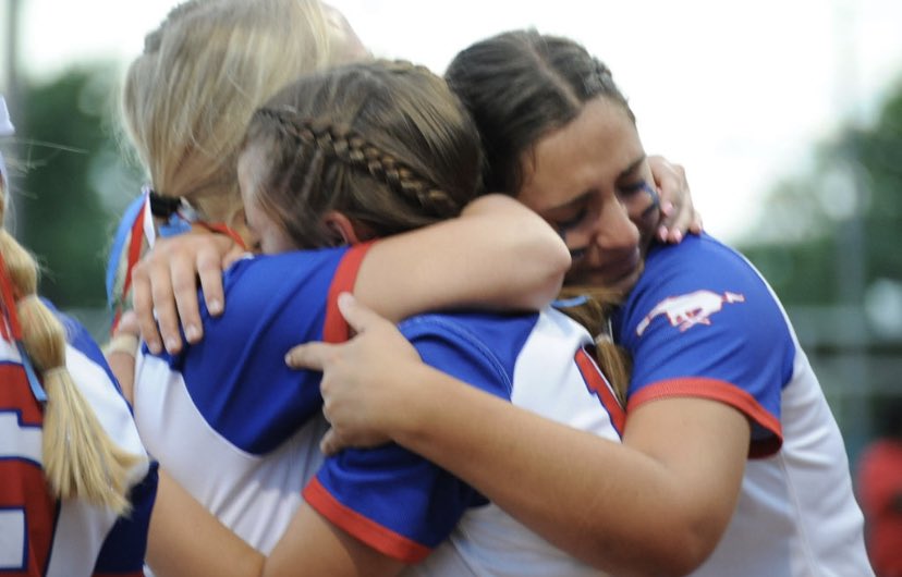 KaitlynMazzocc's tweet photo. what a ride.

“this trophy does not symbolize a loss, it symbolizes the most successful softball program Tuslaw has ever seen” 

this season did not end the way we wanted, but i could not be prouder. we fought till the very end. lil ol’ tuslaw made history this season💙 https://t.co/ZQDoECHuxB