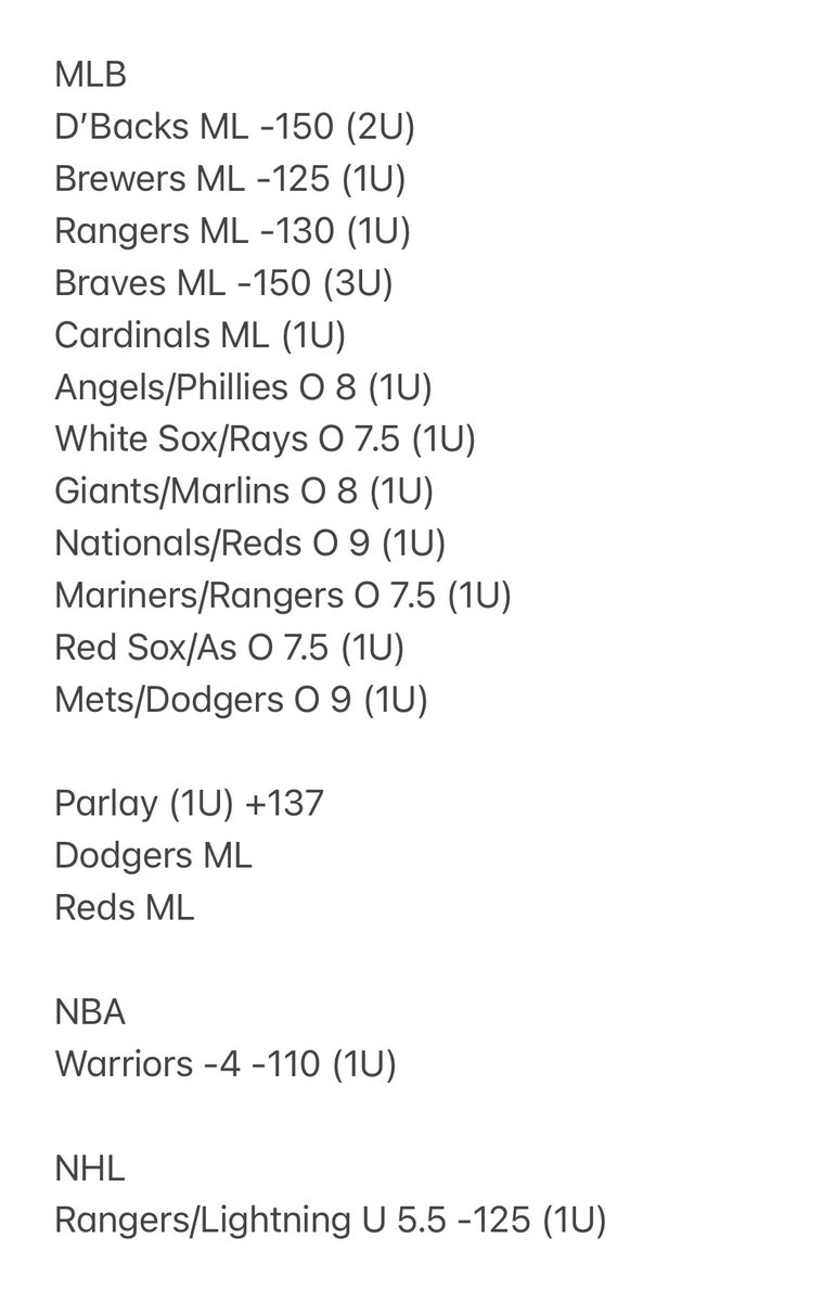 SharpBetAdvisor's tweet photo. 🚨6/5 Free Picks! Let’s have us a day!

RT/Like if your tailing 
#freepicks #gamblingtwitter #bettingtwitter https://t.co/hXkxrsGNTe