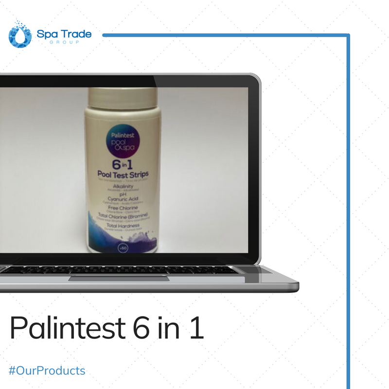 spatradegroup's tweet image. Testing the quality of your pool or spa water is essential. Our Spa or Pool 6-in-1 Test Strips measure pH, Alkalinity, Total Chlorine/Bromine, Total Hardness and Cyanuric Acid.

Find it here:
spatradegroup.com/palintest-6-in…

#SpaTradeGroup #PoolWaterTest #WaterQuality