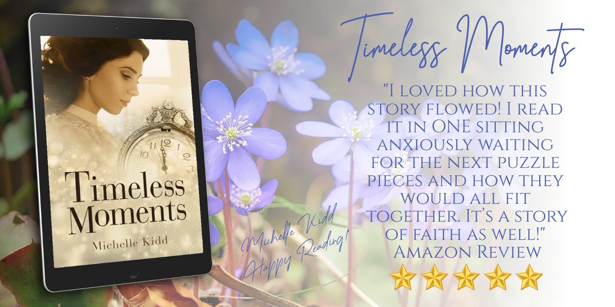 Looking for #mystery this Monday? Get lost in a century-old #timetravel suspense. TIMELESS MOMENT by Michelle Kidd
amazon.com/Timeless-Momen…